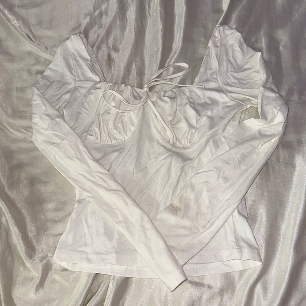 ❌SOLD❌bustier long sleeve